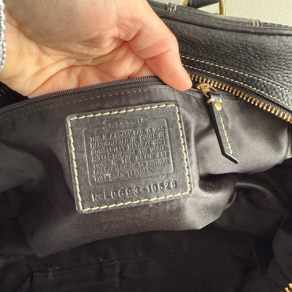 Coach Vintage Y2K Hamilton Satchel Bag - Picture 11 of 15